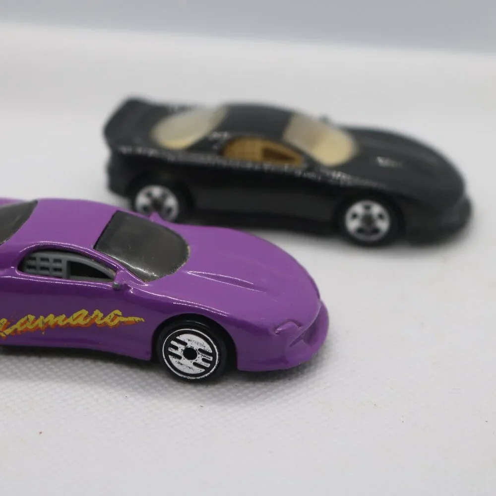 Hot Wheels lot of 2 Camaros 1:64 scale